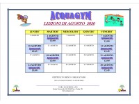 CORSI DI ACQUAGYM
