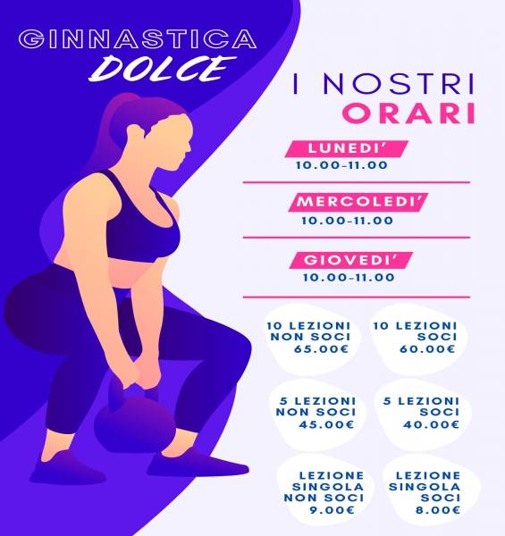 CORSI GINNASTICA DOLCE